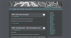 Desktop Screenshot of monotoneminimal.com